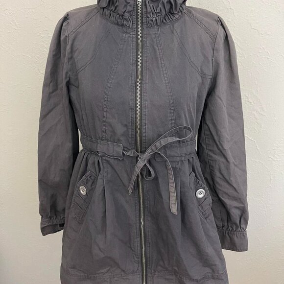 y2k grey alt grunge subversive distressed jacket - Picture 3 of 8